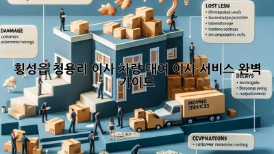 횡성읍 청용리 이사 차량 대여: 이사 서비스 완벽 가이드
