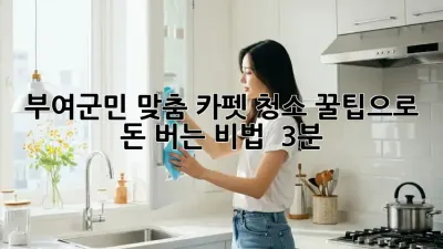 🏡 부여군민 맞춤! 카펫 청소 꿀팁으로 돈 버는 비법 💰 (3분)